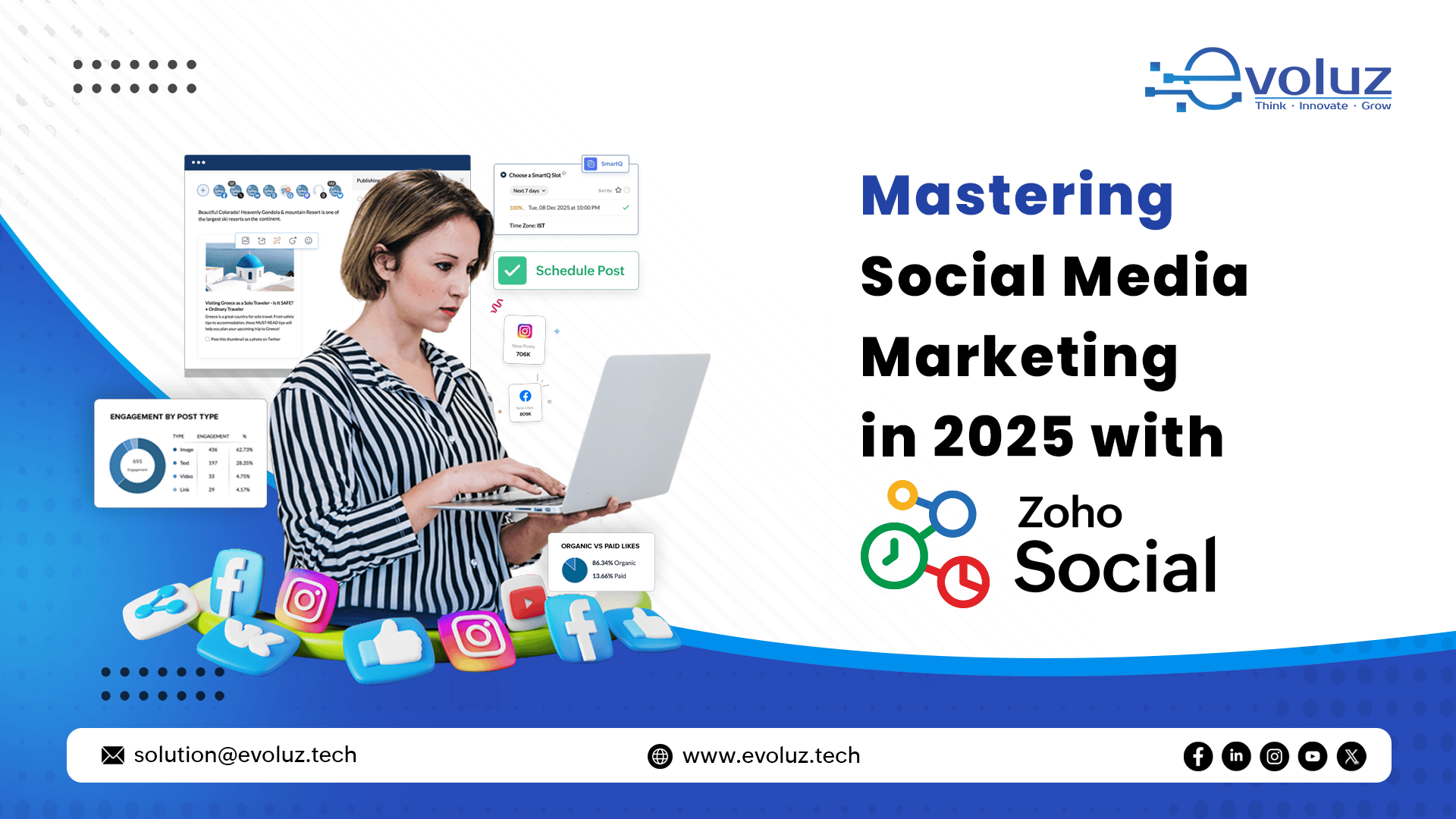 Mastering Social Media Marketing in 2025: How Zoho Social and Zoho Experts Drive Business Growth