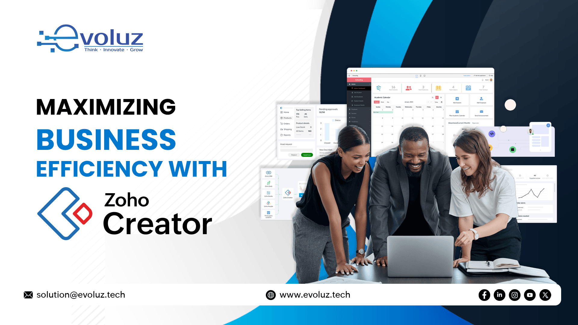 Maximizing Business Efficiency in 2026 with Zoho Creator